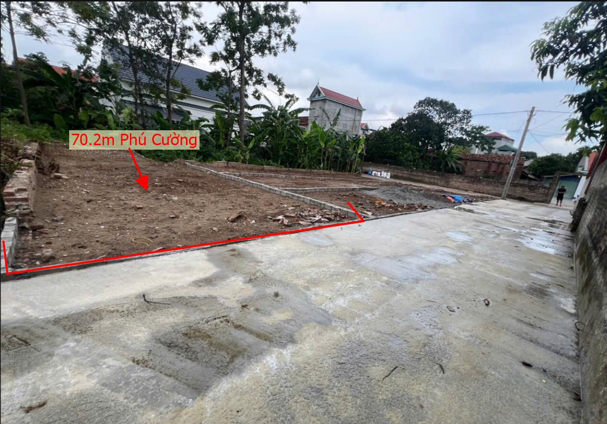 Hình ảnh Bán Lô Đất 70.2m Tại Phú Cường TP Hưng Yên Bám Đường Bê Tông Ô Tô Vào Tận Đất Dân Cư Đông Đúc Thân Thiện Giá Đầu Tư