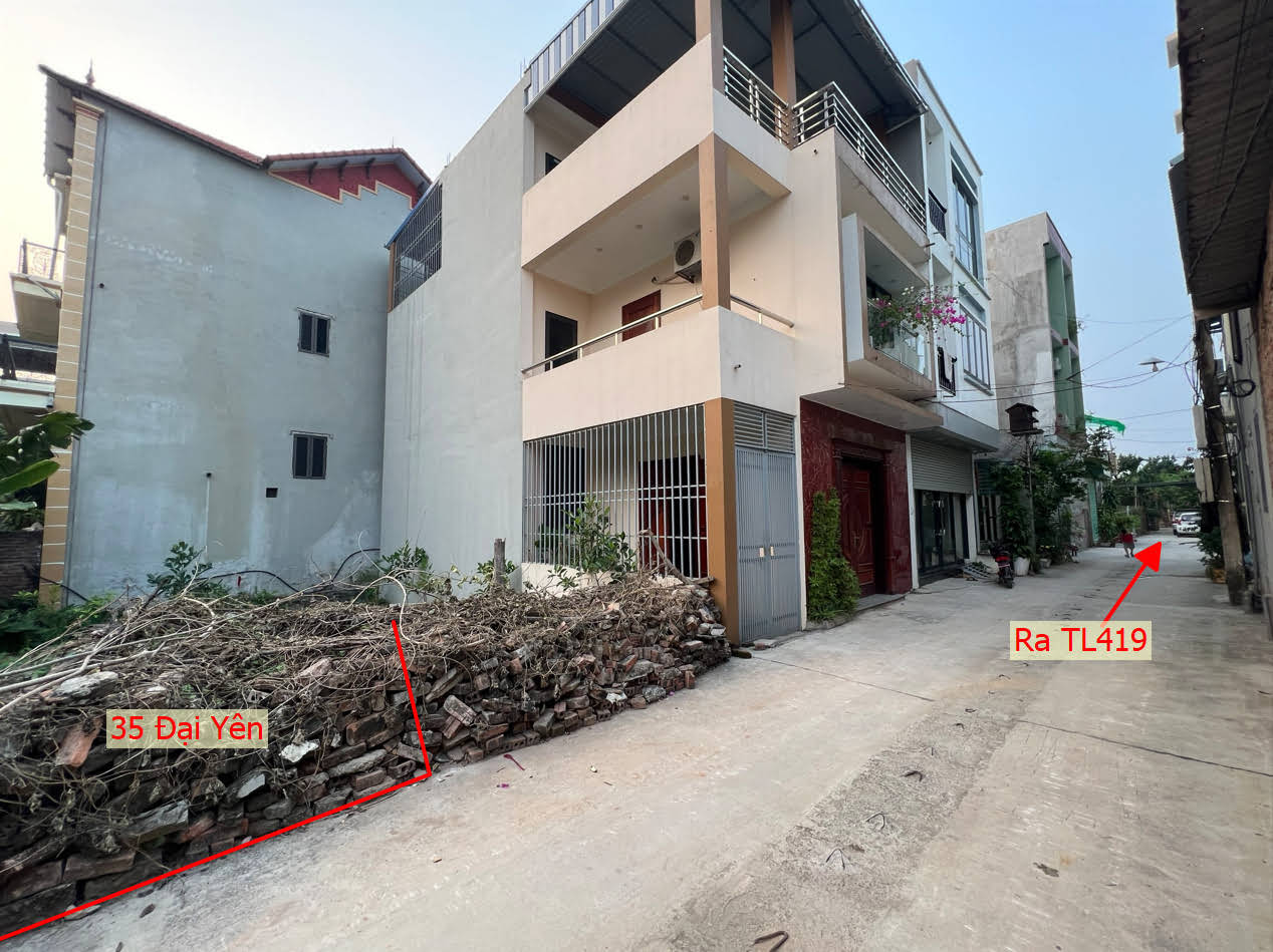 Hình ảnh Bán Đất Đại Yên Full Thổ Cư Thuộc Làn 2 Đường TL419 Giáp Thị Trấn Chúc Sơn