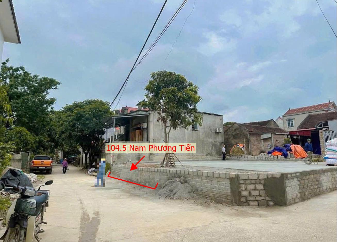 Hình ảnh Bán Thửa Đất Full Thổ Cư 104.5m Tại Nam Phương Tiến Đường Thông Ô Tô Sát Trục Kinh Doanh Liên Xã