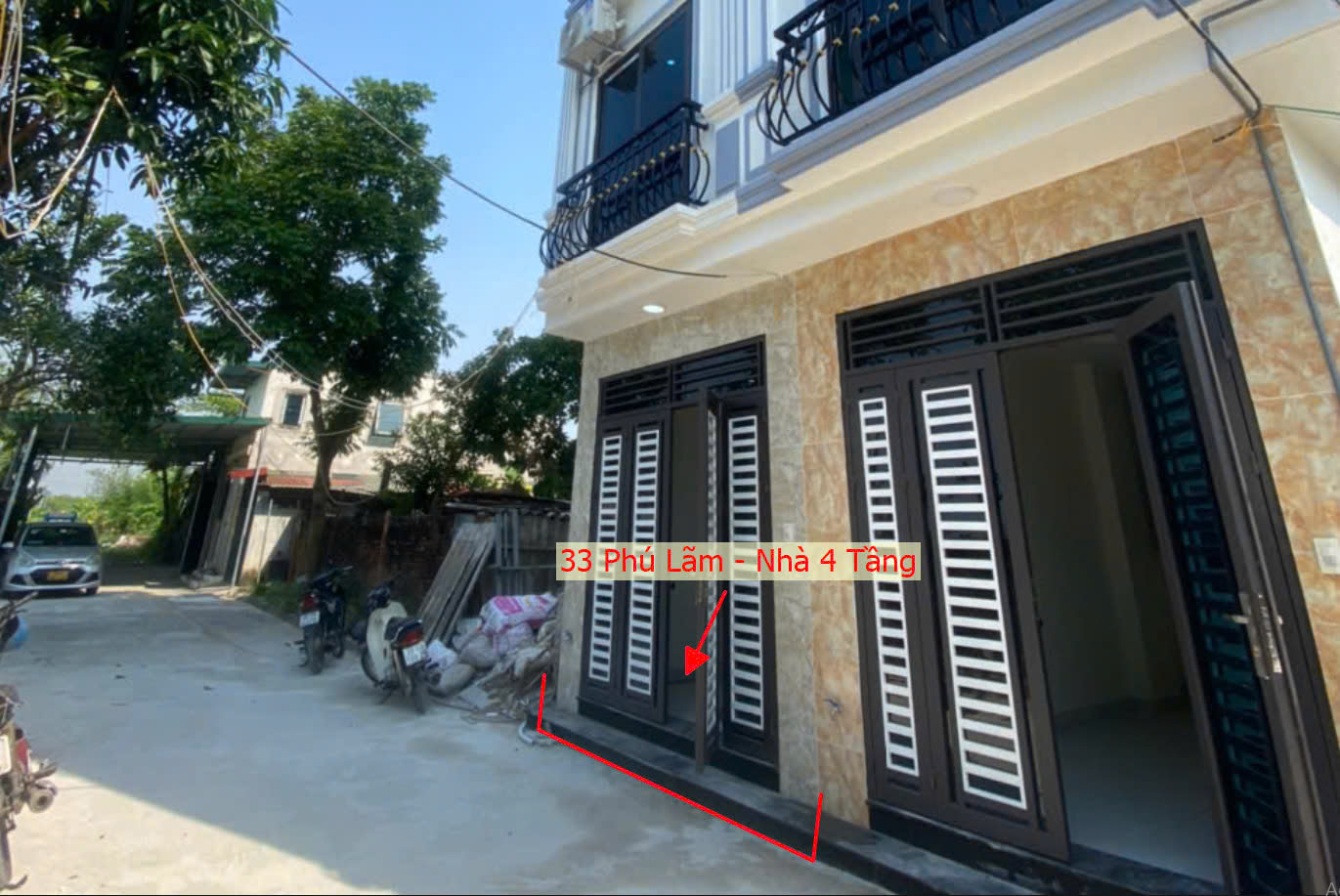 Hình ảnh Bán Nhà 4 Tầng Mới Xây Ô Tô Đỗ Tận Cửa Gần Trục Chính Kinh Doanh Ngay Trung Tâm Phường Phú Lãm 