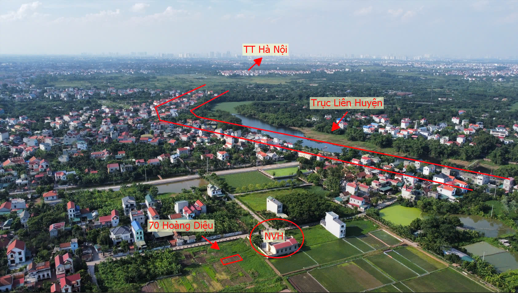 Hình ảnh Bán Đất Hoàng Diệu Ngay Sát Nhà Văn Hóa Thôn An Vọng Gần Trục Chính Liên Huyện 