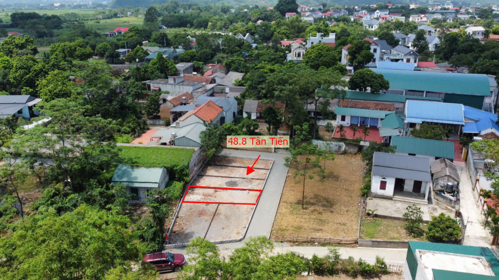 Hình ảnh Đất Phân Lô 48.8M2 Tại Tân Tiến Chương Mỹ Ô Tô Đỗ Tận Đất Sát Trục Kinh Doanh Giá Chưa Đến Tỷ 