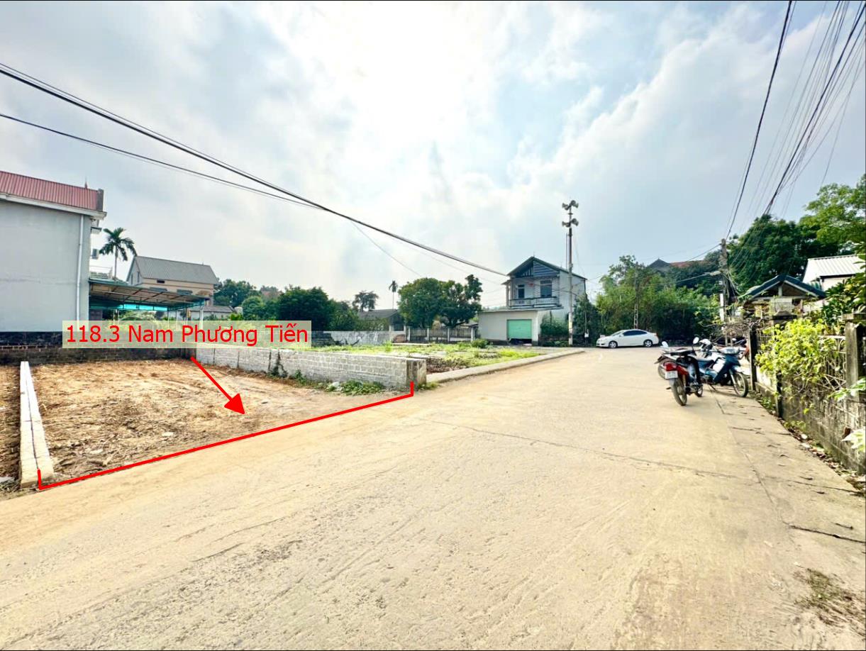 Hình ảnh Bán Đất Full Thổ Cư 118.3m Tại Nam Phương Tiến Đường Ô Tô Tránh Sát Hồ Văn Sơn, Sân Golf Skylake