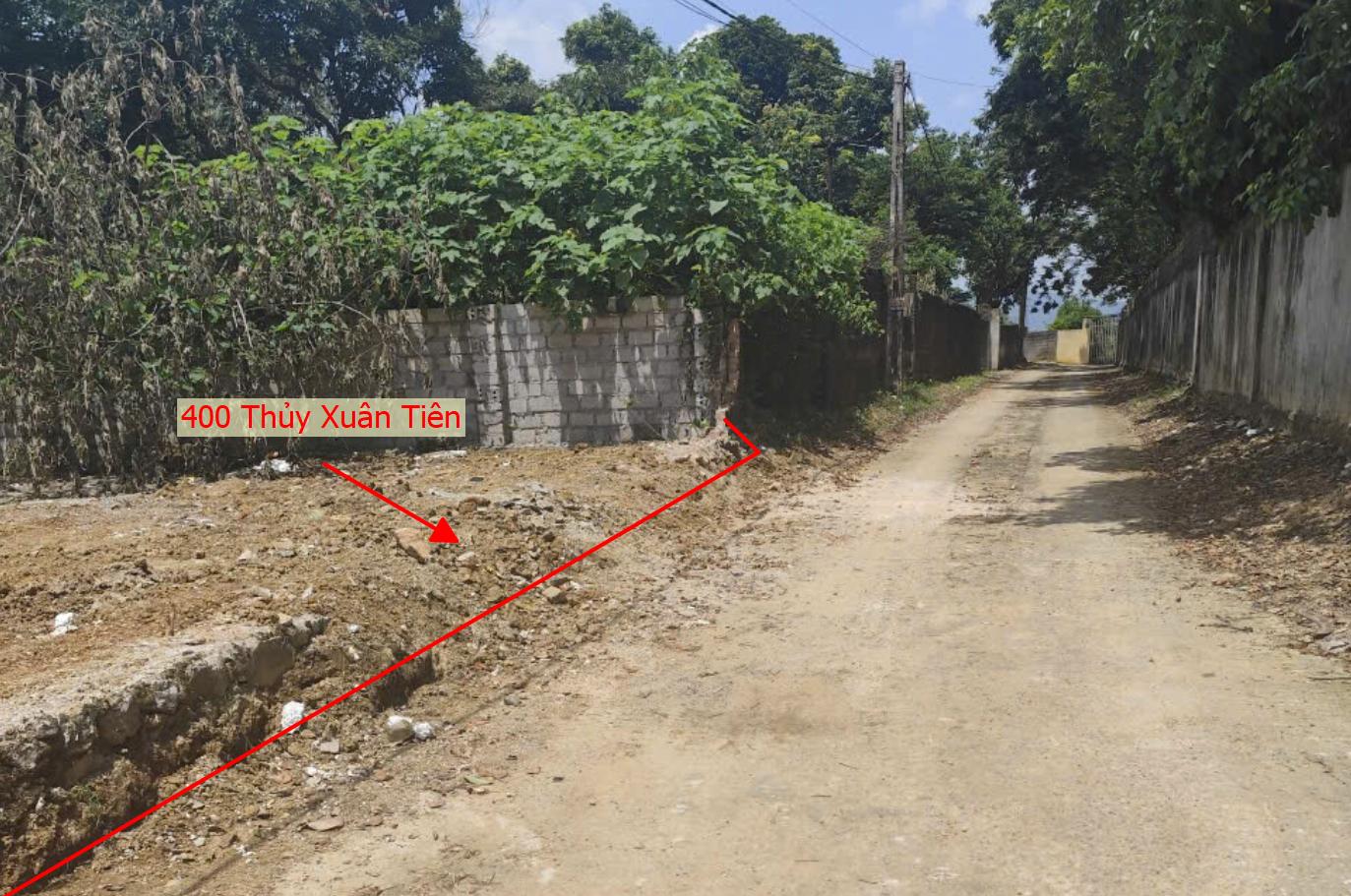 Hình ảnh Bất Động Sản Xuân Mai Bán Đất Khu Vực Thủy Xuân Tiên Ô Tô Đỗ Tận Đất Ngay Gần Đường QL21A 