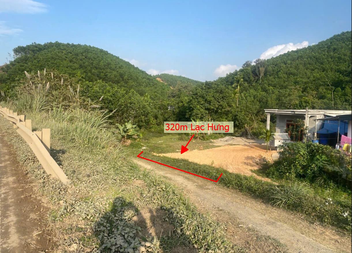 Hình ảnh Bán Đất Phân Lô Tại Lạc Hưng Yên Thủy Bám Đường Liên Huyện Ô Tô Chạy Vòng Quanh  Gần Nhiều Resort KCN Giá Đầu Tư