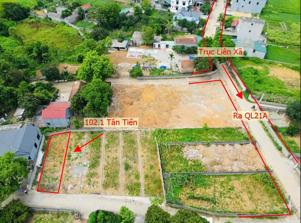 Hình ảnh Bán Đất Tân Tiến Ô Tô Đỗ Tận Đất Sát Trục Kinh Doanh Gần Trung Tâm Hành Chính Xã | Đất Phân Lô Tân Tiến