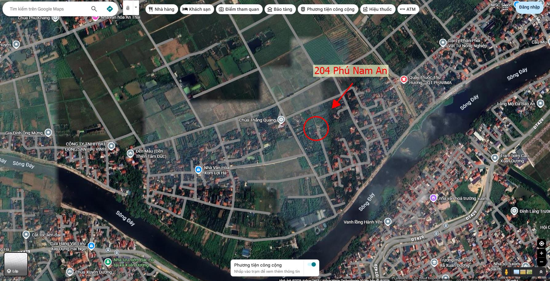 Hình ảnh Bán Thửa Đất 204m Tại Phú Nam An Ô Tô Đỗ Tận Đất Gần Trục Kinh Doanh Liên Xã Giá Chỉ Hơn Tỷ