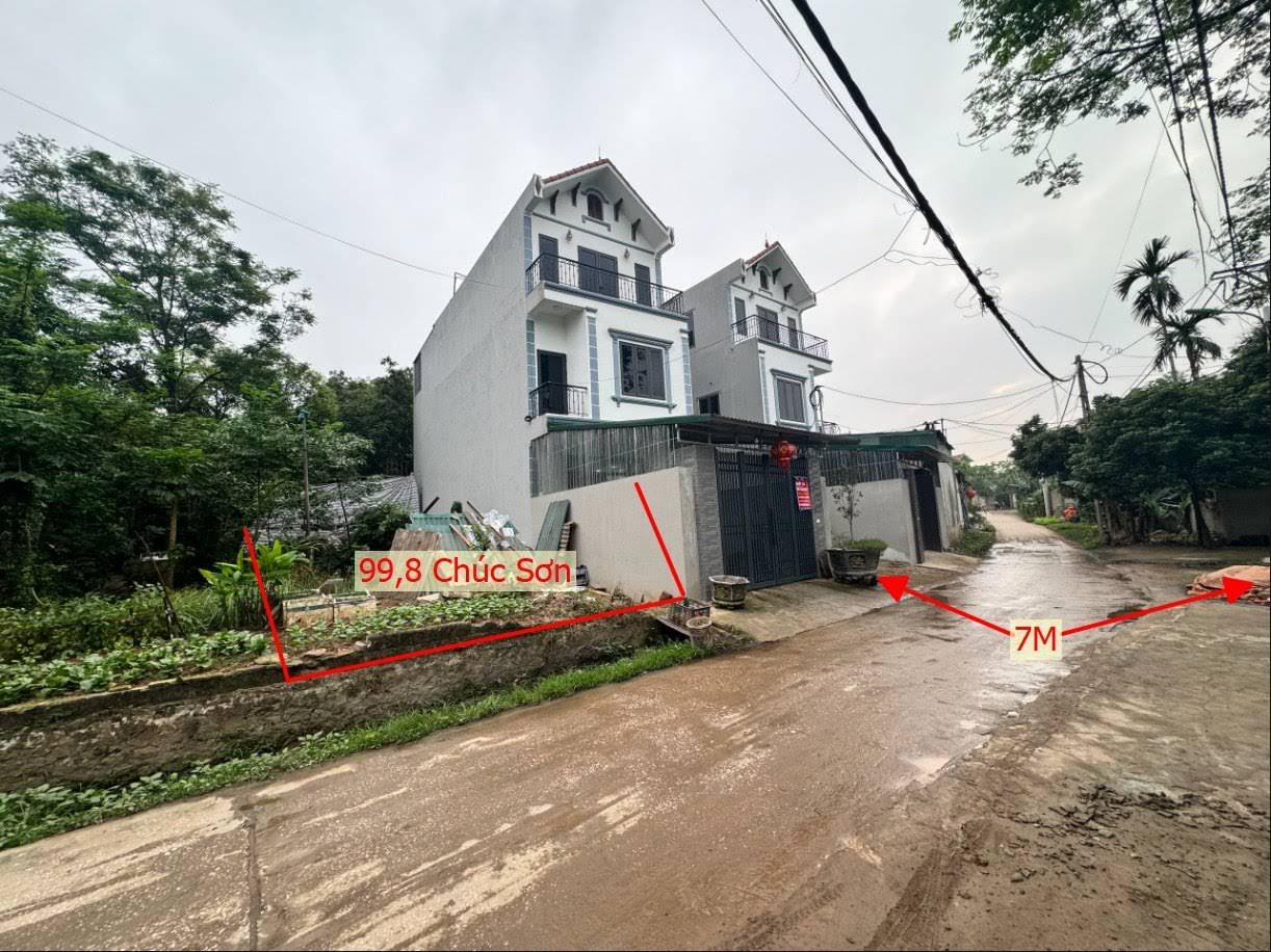 Hình ảnh Bán Đất Chúc Sơn Mặt Trục Chính Thôn Ngay Gần Trung Tâm Hành Chính Huyện 