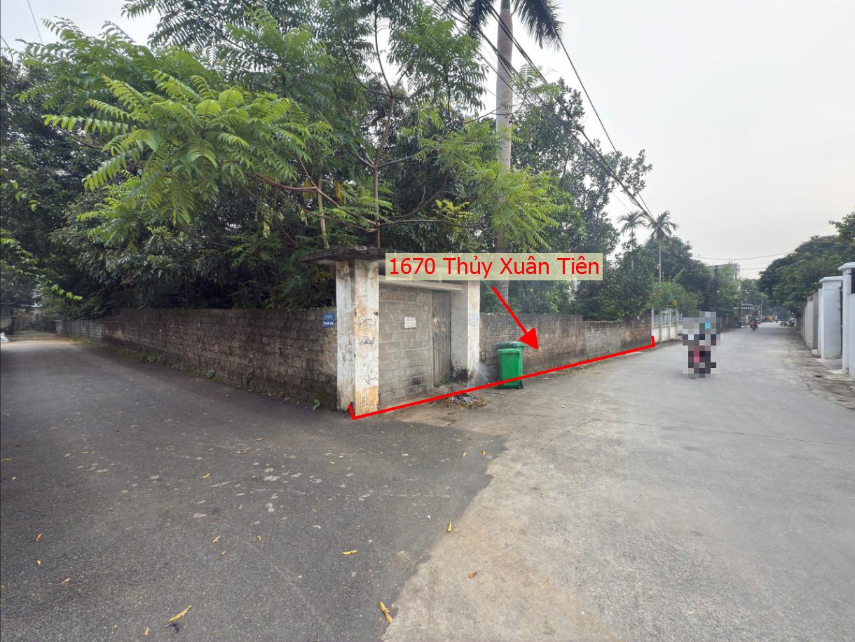 Hình ảnh Bán Lô Góc 2 Mặt Tiền 1670m Tại Thủy Xuân Tiên Đường Ô Tô Tránh Ngay Gần QL21A