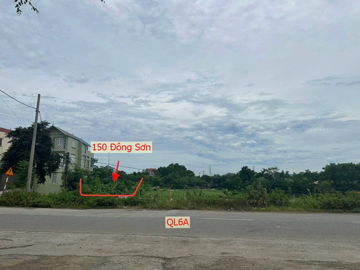 Hình ảnh Bán Đất Full Thổ Cư Mặt Đường Kinh Doanh QL6A Tại Đông Sơn Chương Mỹ 