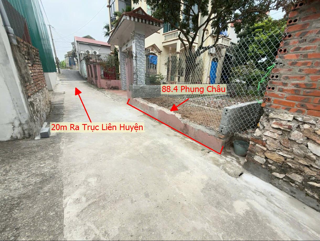 Hình ảnh Bán Lô Đất 88.4M2 Tại Phụng Châu Chương Mỹ Sát Trục Kinh Doanh Liên Huyện Gần Khu Du Lịch Chùa Trầm