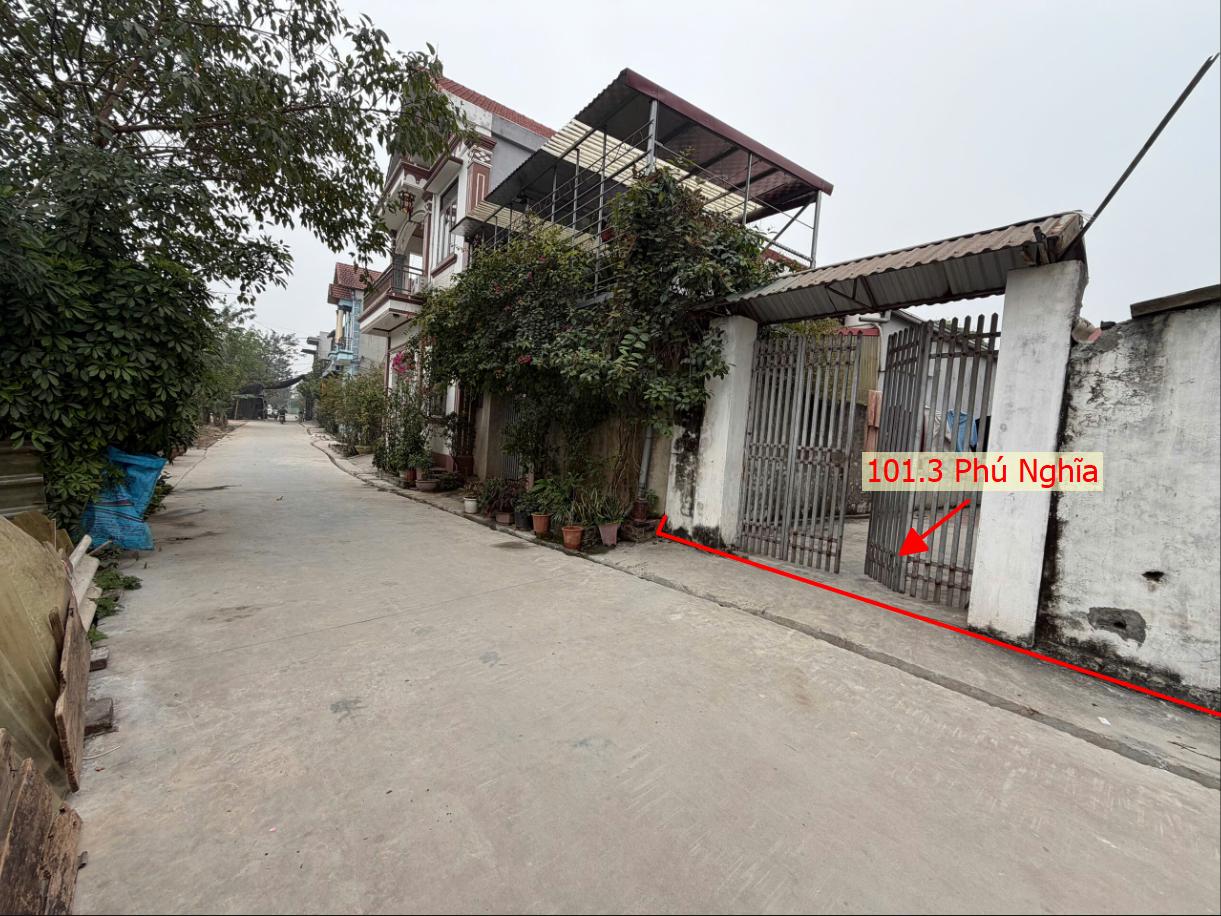 Hình ảnh Bán Thửa Đất 101.3m Tại Phú Nghĩa Ô Tô Đỗ Tận Đất Sát Trục Kinh Doanh Gần QL6A Đang Mở Rộng