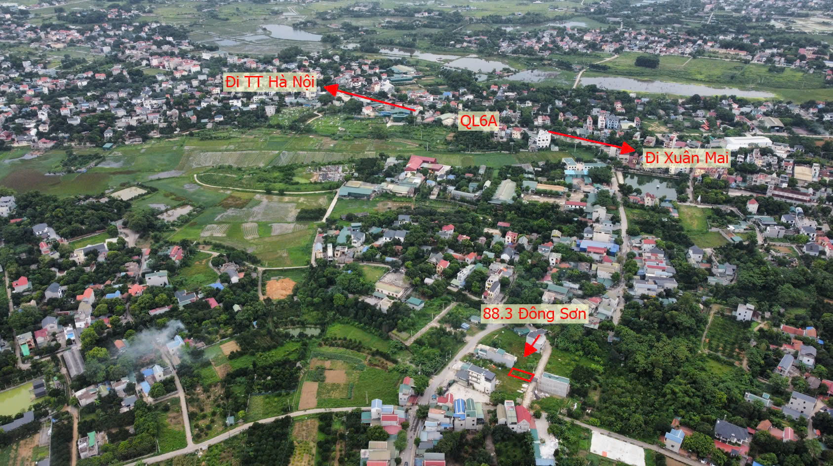 Hình ảnh Bán Đất Đông Sơn | Đất Đấu Giá Xã Đông Sơn Sát Trục Liên Huyện Gần QL6A Đang Mở Rộng 