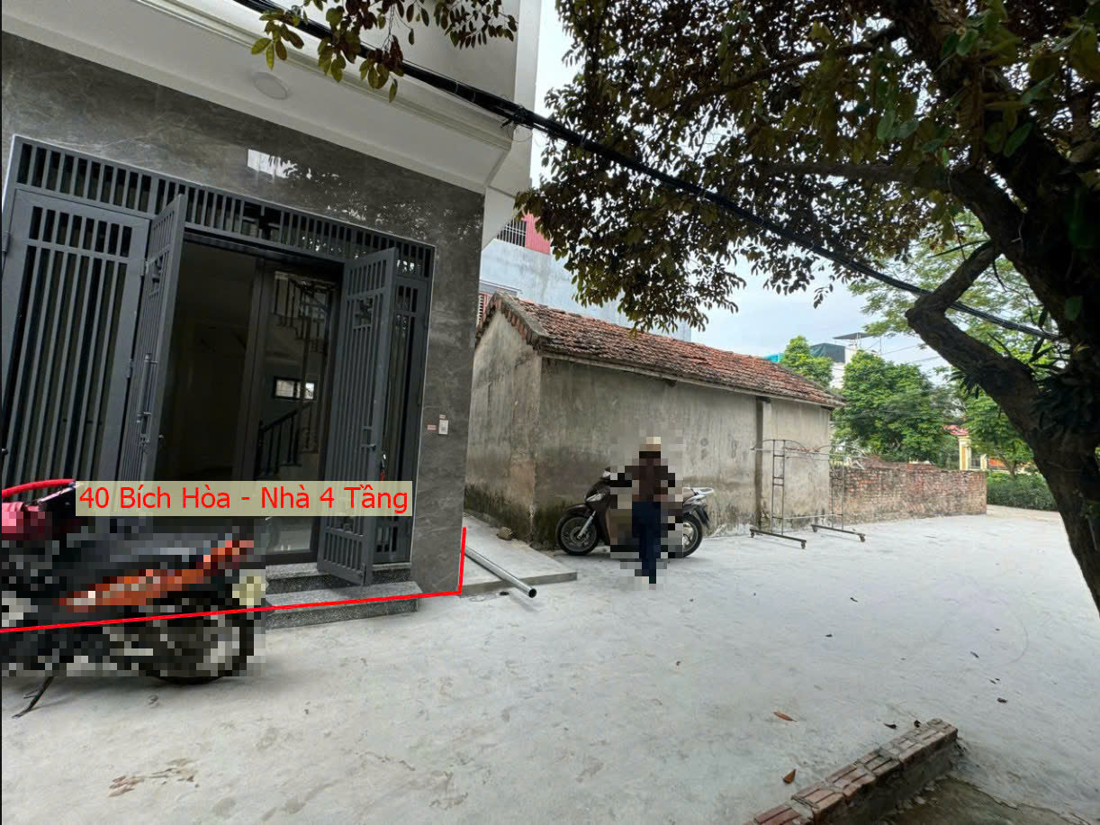 Hình ảnh Bán Nhà 4 Tầng Ô Tô Đỗ Cửa Gần QL21B Ngay Trung Tâm Xã Bích Hòa Thanh Oai 