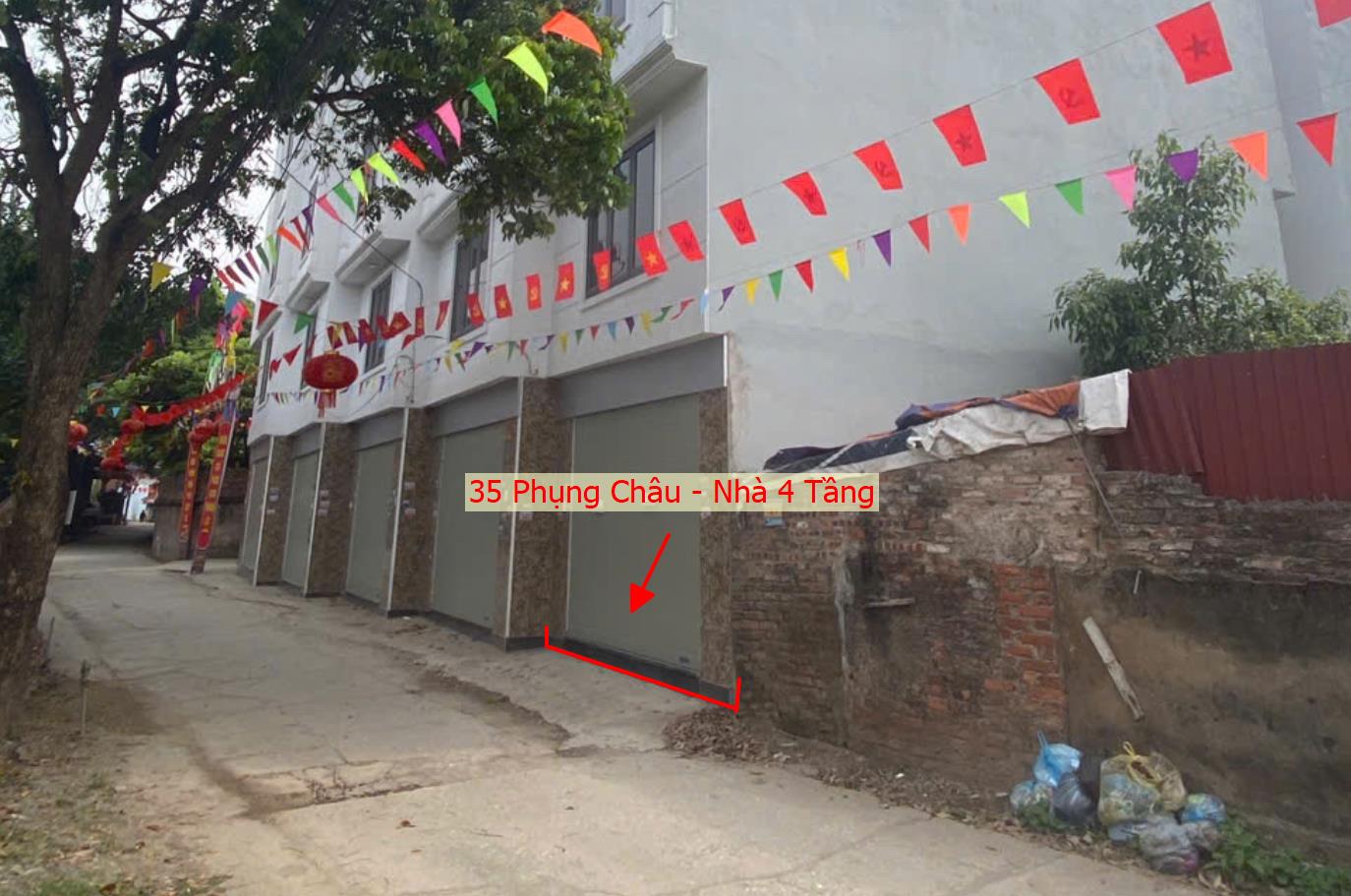 Hình ảnh Bất Động Sản Chương Mỹ Bán Nhà Thương Mại Phụng Châu Đường Ô Tô Tránh Nhau Sát Trục Kinh Doanh Liên Xã 