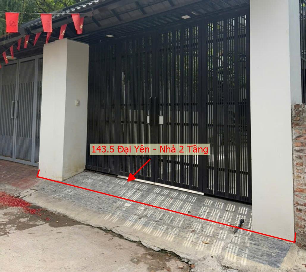 Hình ảnh Bất Động Sản Chương Mỹ Bán Nhà 2 Tầng Khu Vực Đại Yên Ô Tô Đỗ Tận Cửa Sát Mặt Đường Kinh Doanh TL419