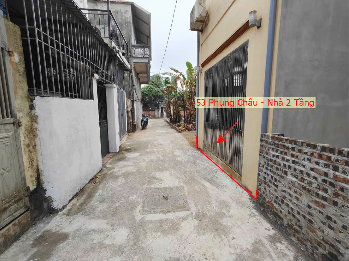 Hình ảnh Bán Nhà 2 Tầng Ô Tô Đỗ Cửa Sát Trục Chính Kinh Doanh Liên Huyện Tại Phụng Châu Chương Mỹ