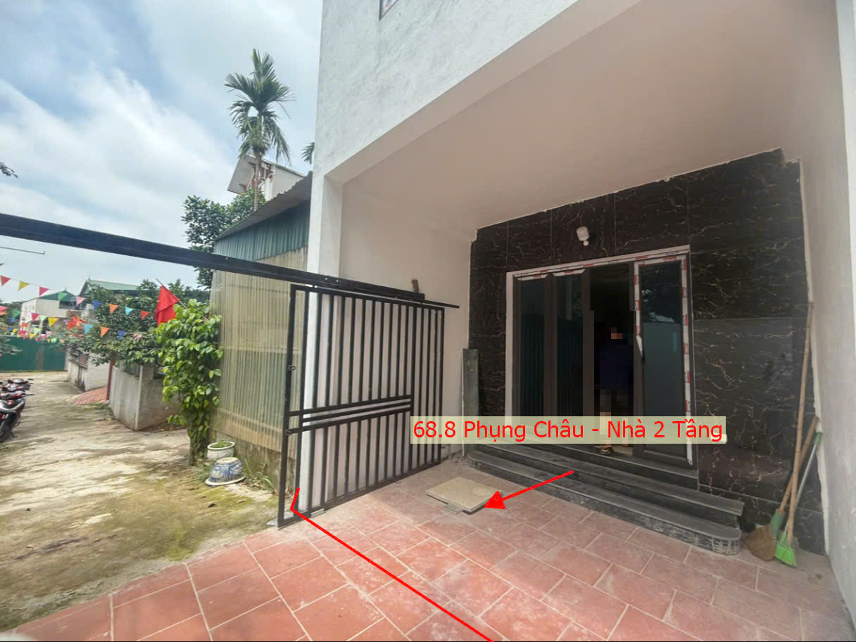 Hình ảnh Bán Nhà 2 Tầng 68.8m Tại Phụng Châu Chương Mỹ Sát Trục Kinh Doanh Liên Huyện 