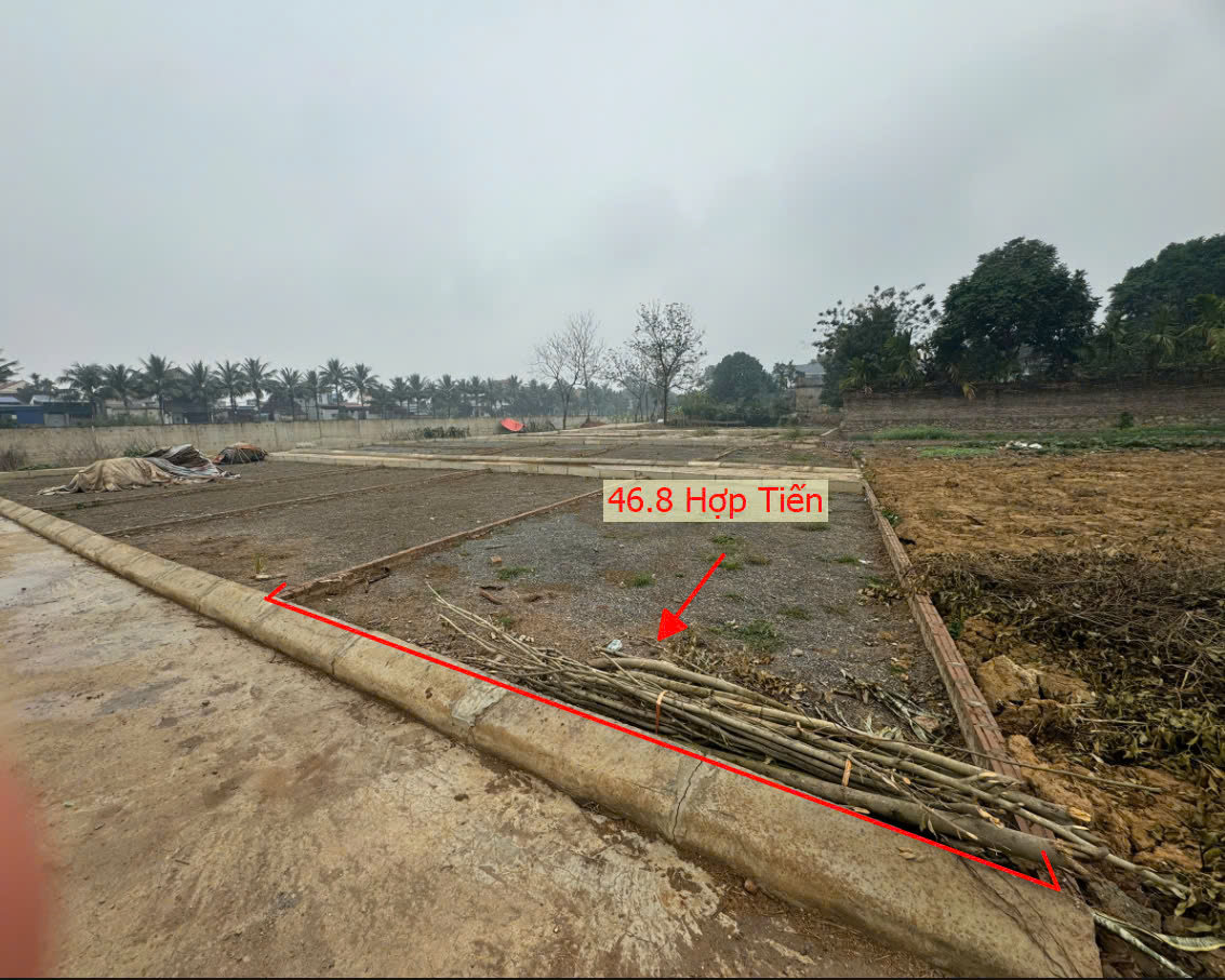 Hình ảnh Đất Phân Lô Mỹ Đức 46,8M2 2 Mặt Thoáng Tại Hợp Tiến , Sát Trục Liên Xã | Đất Phân Lô Xã Hợp Tiến