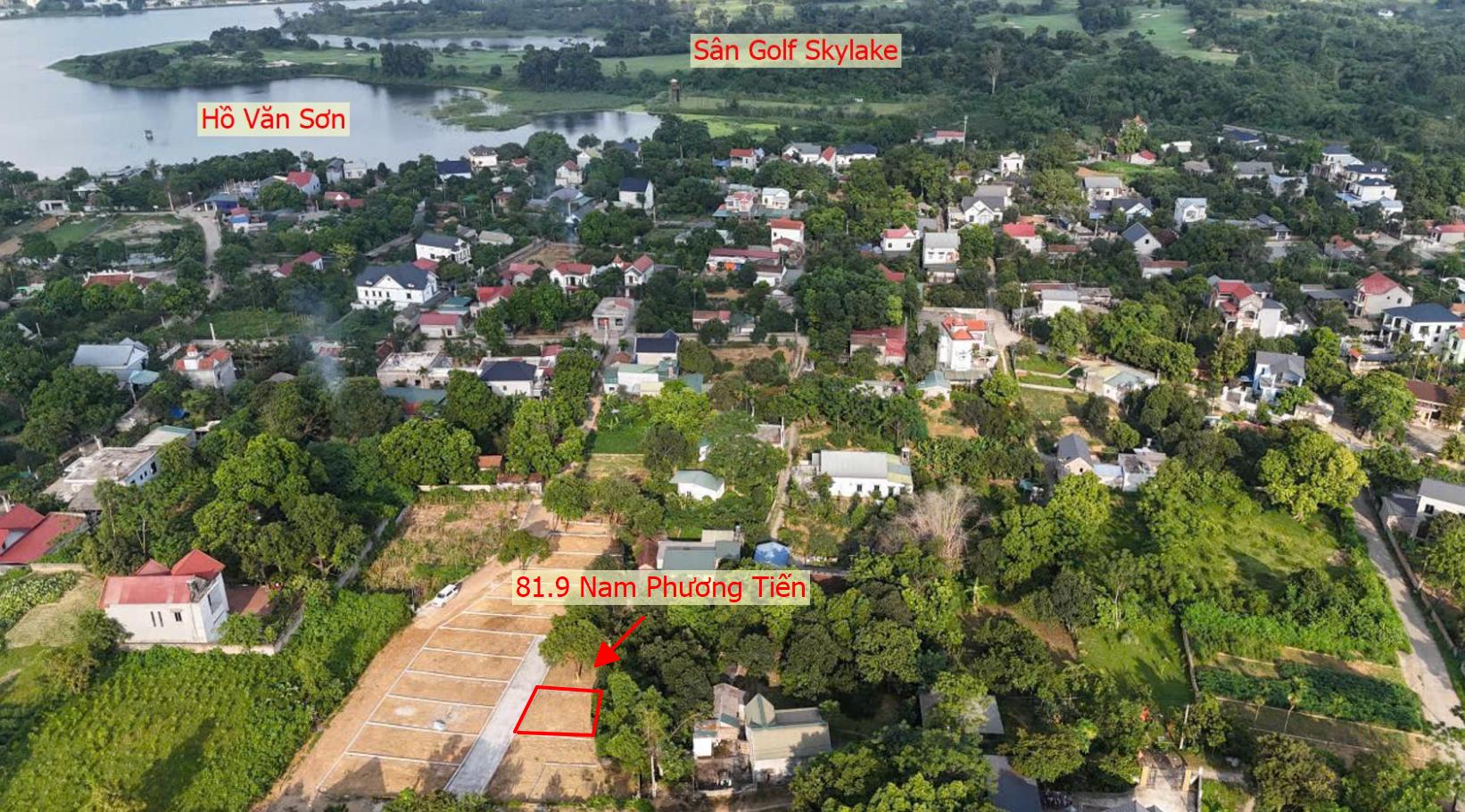 Hình ảnh Bán Đất Phân Lô Thôn Đông Nam Ô Tô Đỗ Tận Đất Ngay Sát Hồ Văn Sơn Khu Nghỉ Dưỡng Skylake