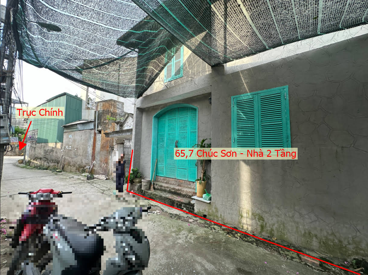 Hình ảnh Bán Đất Full Thổ Cư Sẵn Nhà 2 Tầng Ô Tô Vào Tận Đất Gần Trục Kinh Doanh Tại Thị Trấn Chúc Sơn