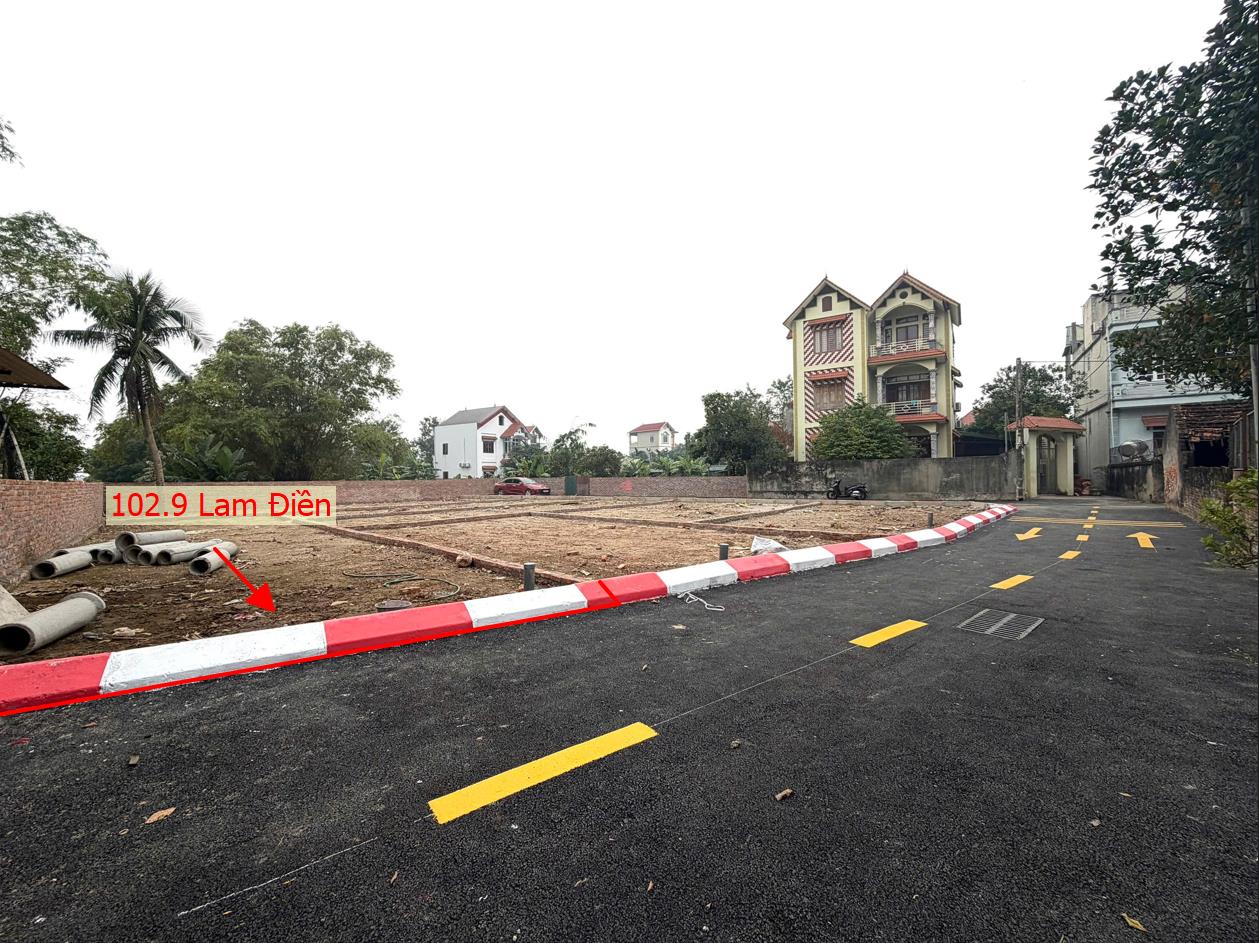 Hình ảnh Bán Đất Phân Lô Lam Điền Ô Tô Đỗ Tận Đất Ngay Sát Mặt Đường Kinh Doanh Liên Huyện