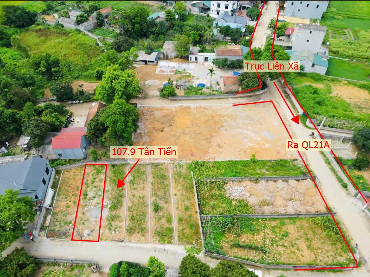 Hình ảnh Bán Đất Tân Tiến Ô Tô Đỗ Tận Đất Sát Trục Kinh Doanh Gần Trung Tâm Hành Chính Xã | Đất Phân Lô Tân Tiến