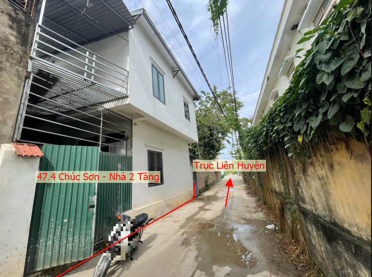 Hình ảnh Bán Nhà Tại Thị Trấn Chúc Sơn Sát Trục Chính Kinh Doanh Liên Huyện Gần QL6A 