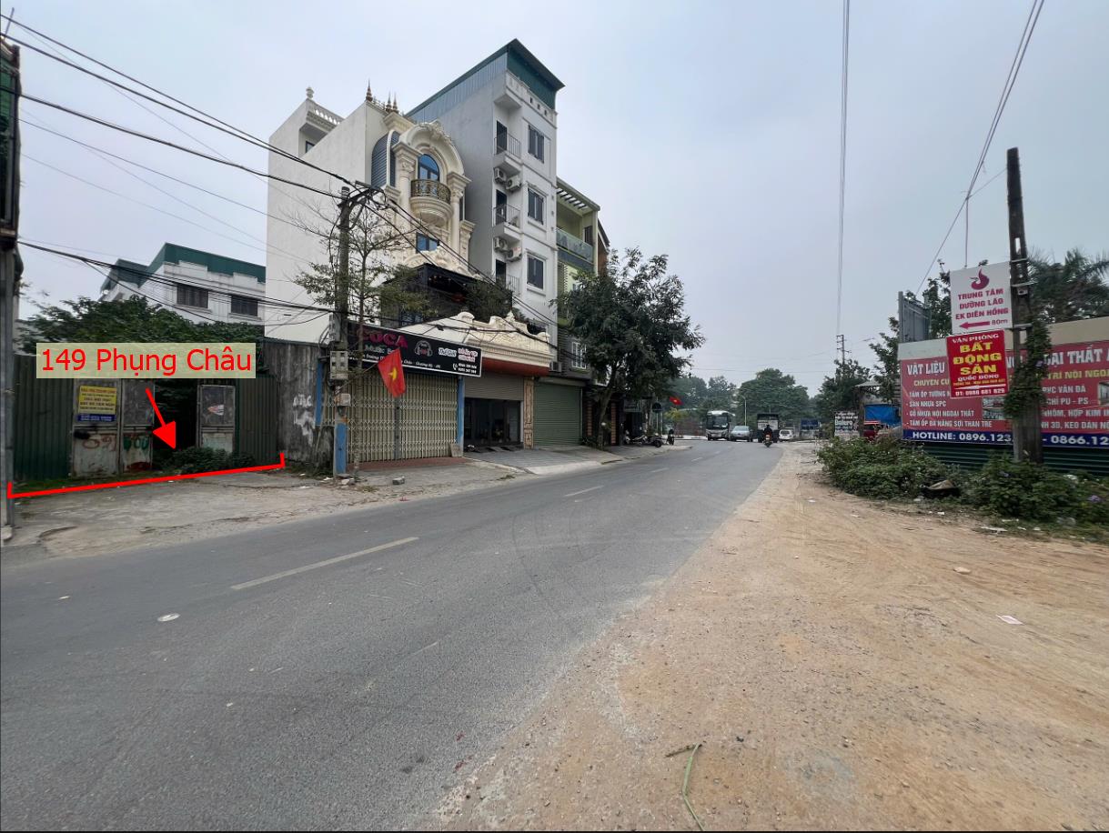 Hình ảnh Bán Đất Full Thổ Cư Mặt Đường Kinh Doanh Liên Huyện Cạnh Trường TDTT Tại Phụng Châu