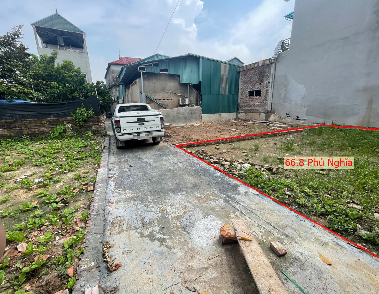 Hình ảnh Đất Phân Lô Phú Nghĩa Ô Tô Vào Tận Đất Gần QL6A Đang Mở Rộng Sát KCN Phú Nghĩa