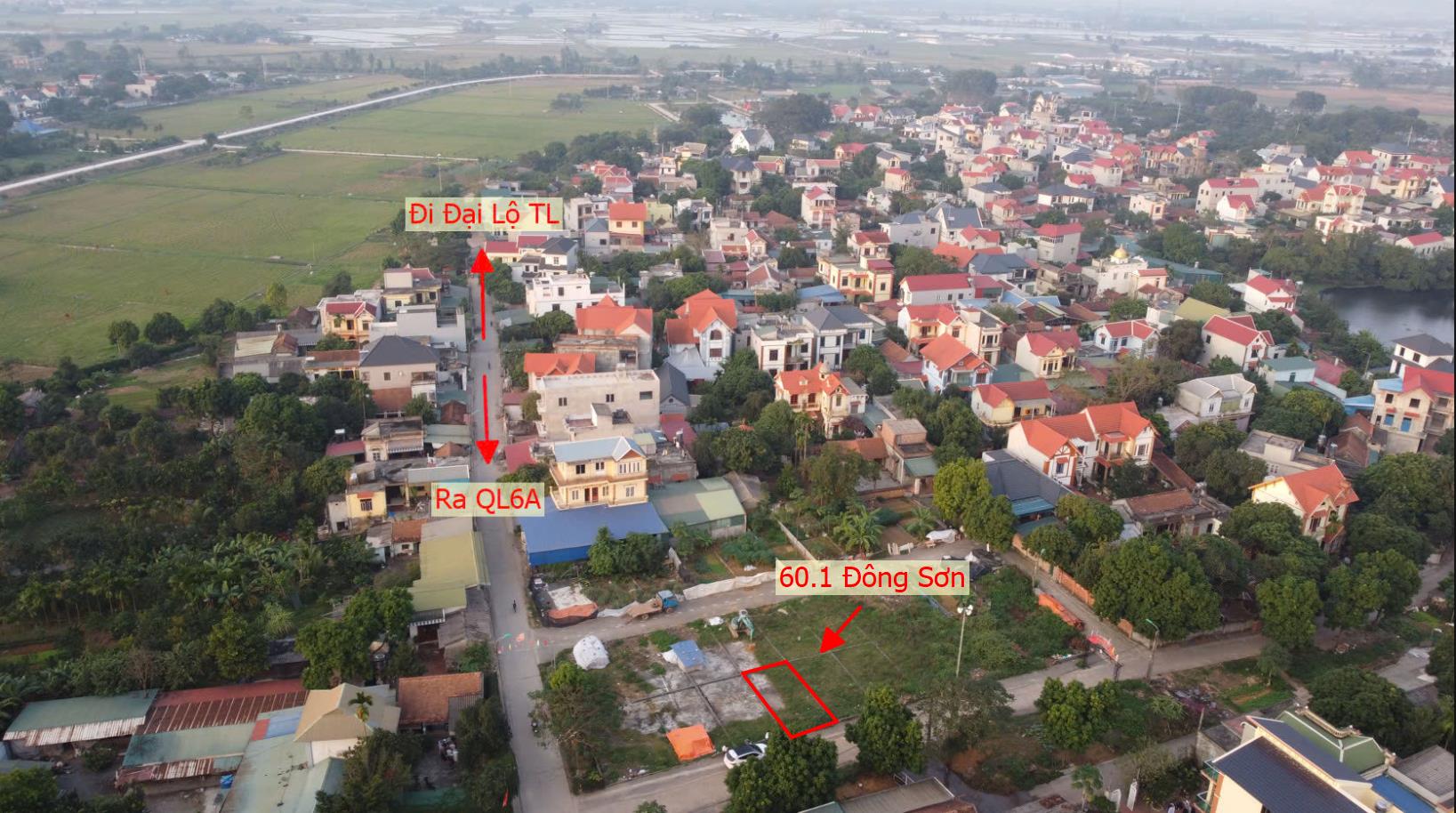 Hình ảnh Đất Phân Lô Khu Vườn Cây Xã Đông Sơn Sát Trục Chính Liên Huyện Ô Tô Đỗ Tận Đất 