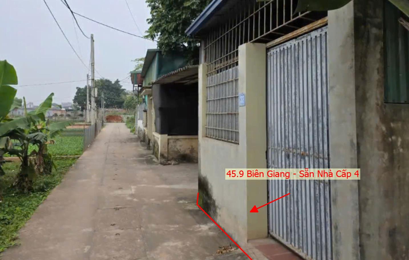 Hình ảnh Bán Đất Tặng Nhà Cấp 4 45.9m Tại Biên Giang Hà Đông Sát Trục Chính Kinh Doanh Giá Chỉ Hơn 2 Tỷ 