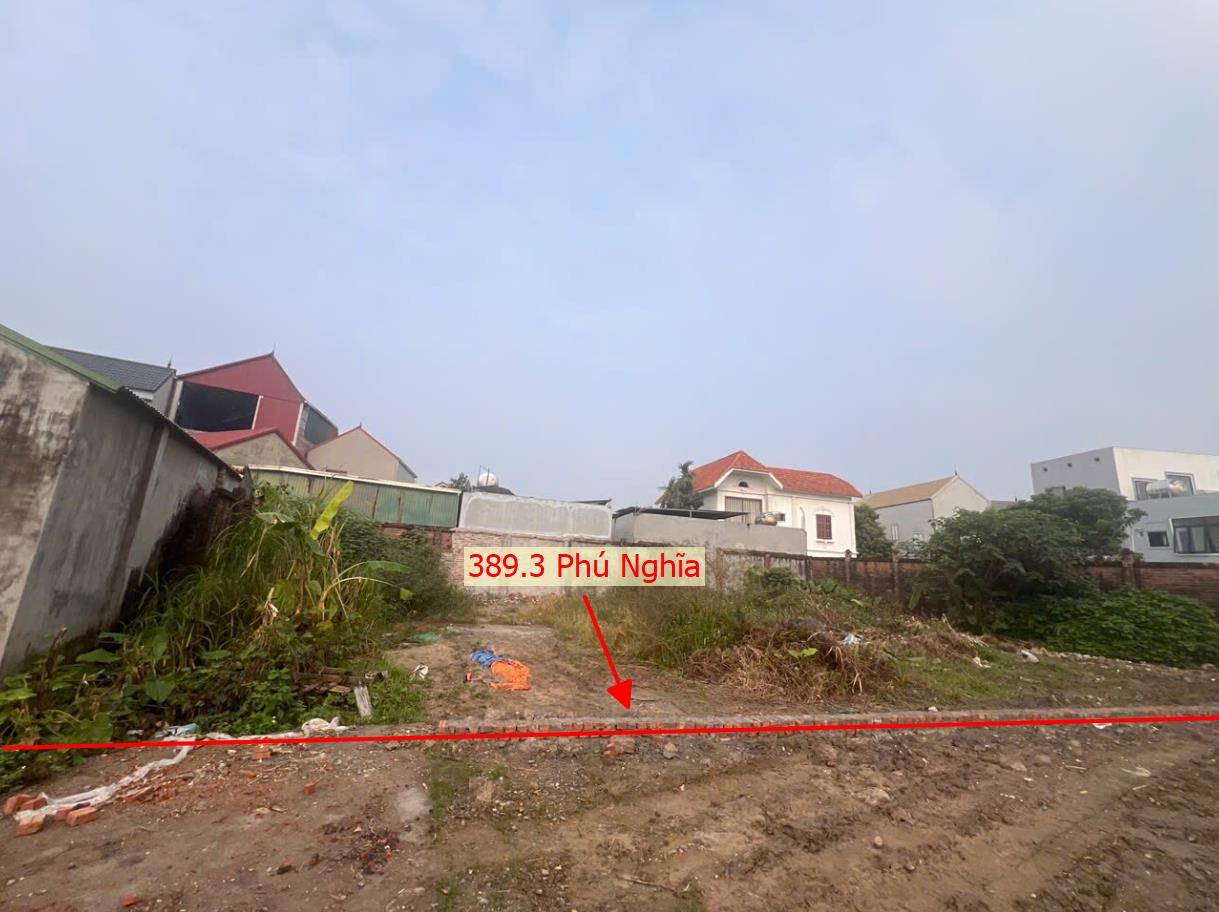 Hình ảnh Bán Thửa Đất 389.2m Tại Phú Nghĩa Sát Trục Chính Kinh Doanh Gần KCN Phú Nghĩa, QL6A Đang Mở Rộng