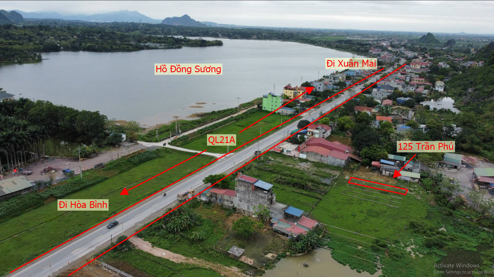 Hình ảnh Bán Đất Khu Phân Lô Đồng Sàng Xã Trần Phú Huyện Chương Mỹ Làn 2 QL21A