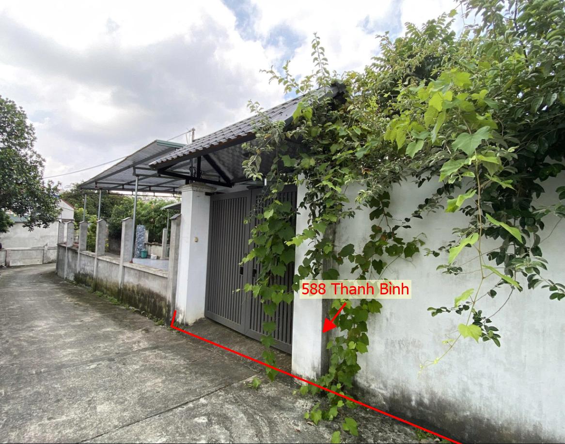 Hình ảnh Bán Đất Tặng Nhà Cấp 4 588m Tại Thanh Bình Ô Tô Đỗ Tận Cửa Sát Trục Chính Kinh Doanh Liên Xã