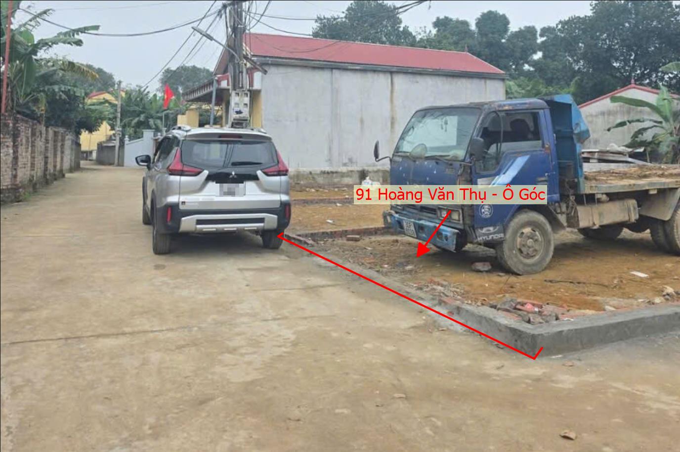 Hình ảnh Đất Phân Lô Hoàng Văn Thụ Đường Ô Tô Tránh Sát Trục Chính Liên Xã Cách Đường Nguyễn Văn Trỗi Chỉ Hơn Km