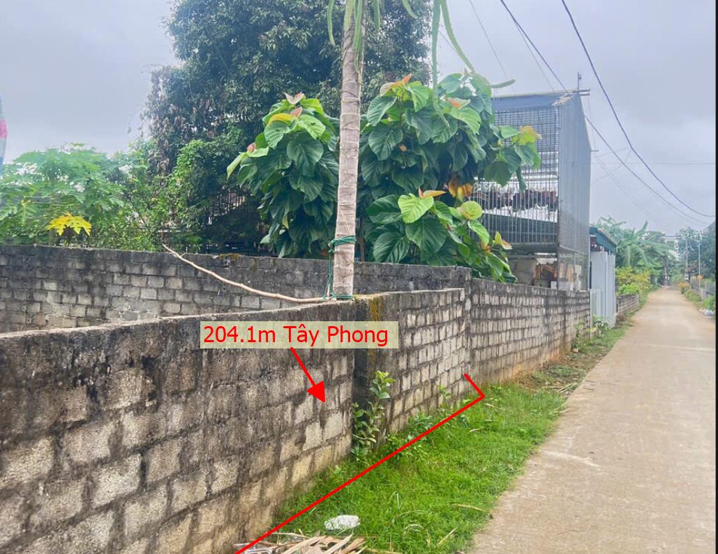Hình ảnh Bán Lô Đất 204.1 Tại TÂy Phong  Cao Phong Bám Đường Bê Tông Ô Tô Vào Tận Đất Dân Cư Đông Đúc Thân Thiện  Cách Ql6 100m 