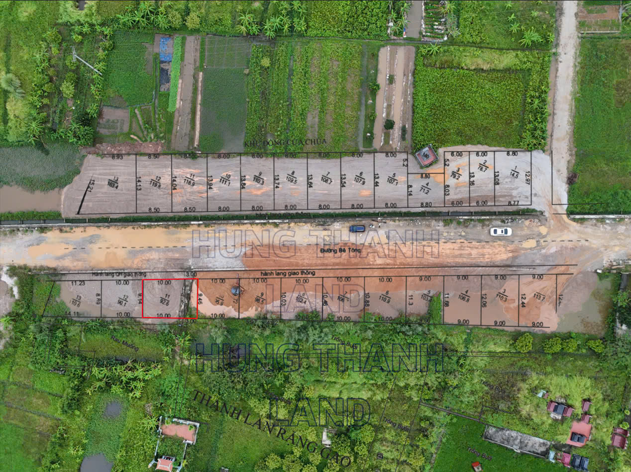 Hình ảnh Đất Đấu Giá Sát Mặt Đường Kinh Doanh TL419 Ngay Trung Tâm Xã Mỹ Thành Mỹ Đức (LK11)