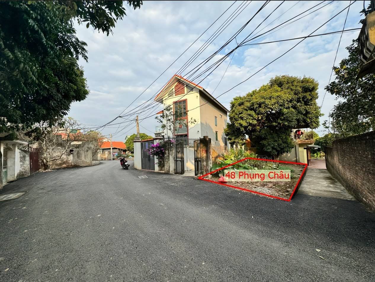 Hình ảnh Bán Thửa Đất 48m Tại Phụng Châu Lô Góc 2 Mặt Tiền Bám Trục Chính Kinh Doanh Liên Huyện 