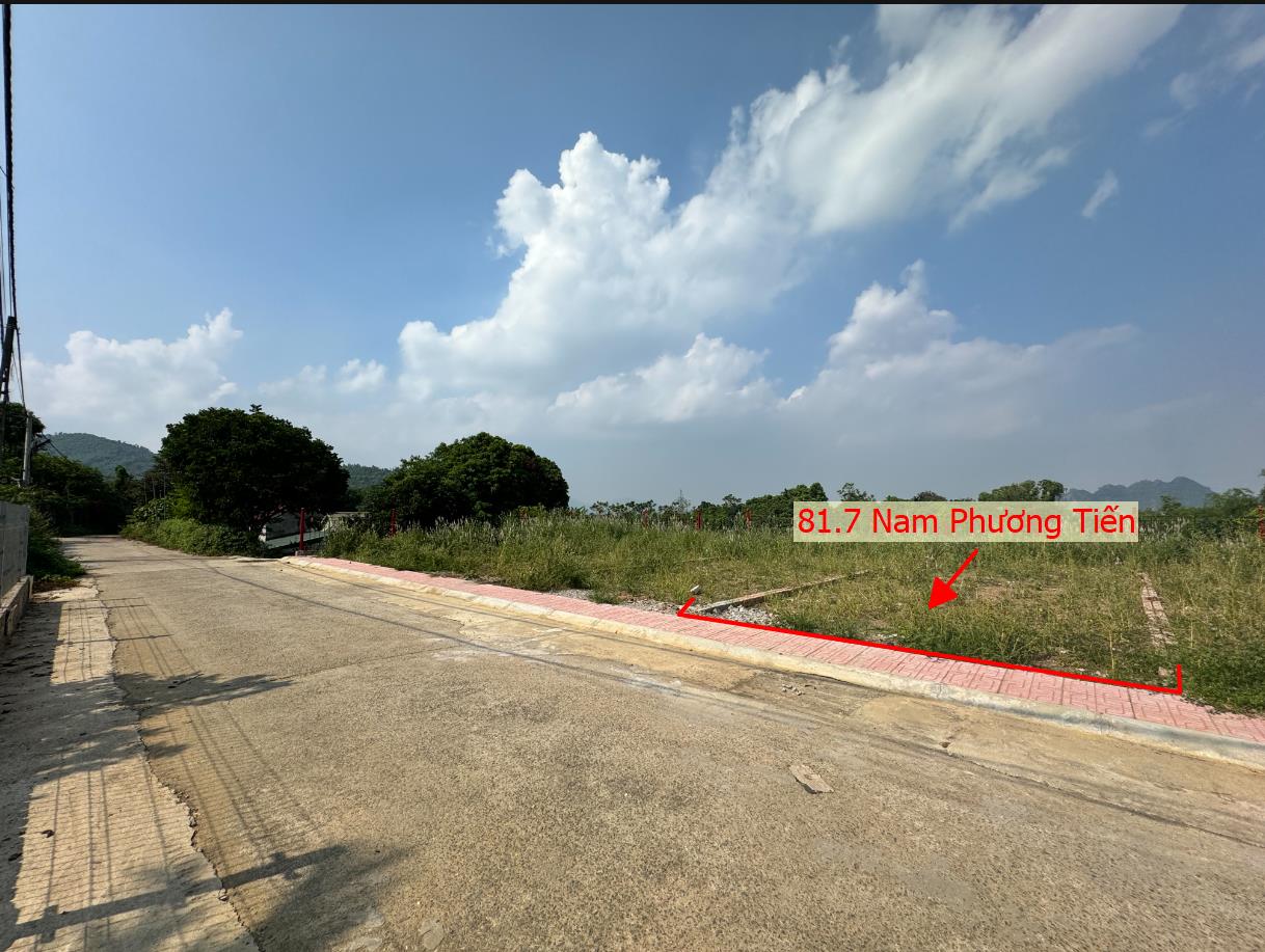 Hình ảnh Bất Động Sản Xuân Mai Bán Đất Phân Lô Khu Vực Nam Phương Tiến Đường Thông Ô Tô Ngay Sát Khu Du Lịch Nhảy Dù Núi Bé