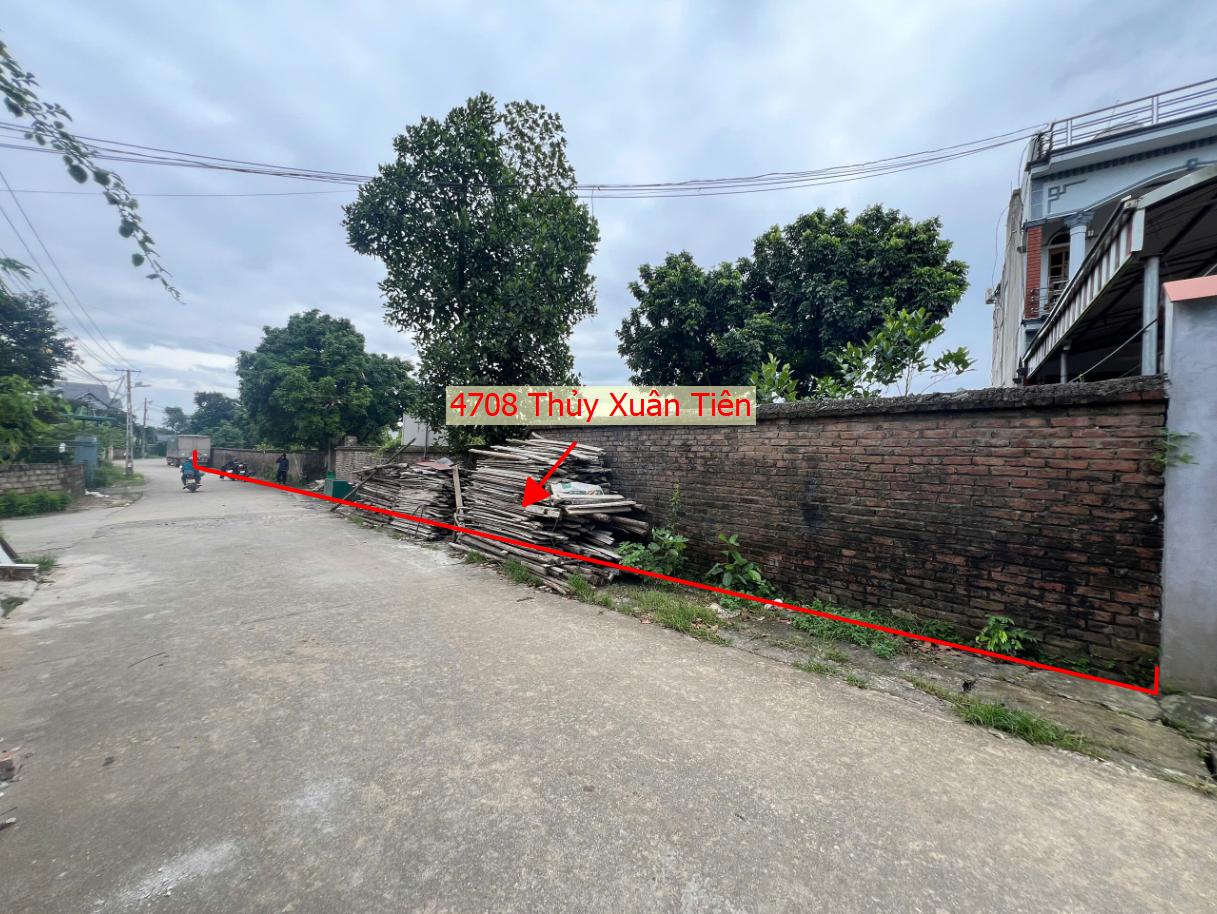Hình ảnh Bán Thửa Đất 4708m Tại Thủy Xuân Tiên Mặt Đường Kinh Doanh Sát Trục Chính Liên Xã 