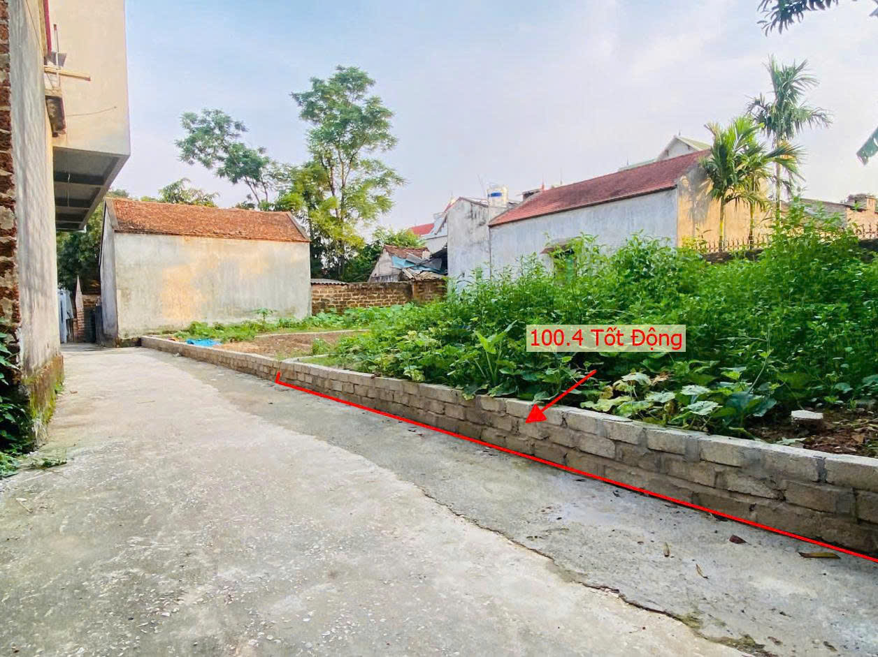 Hình ảnh Bán Thửa Đất 100.4m Tại Tốt Động Sát Trục Kinh Doanh Liên Xã - Đất Phân Lô Tốt Động Chương Mỹ 