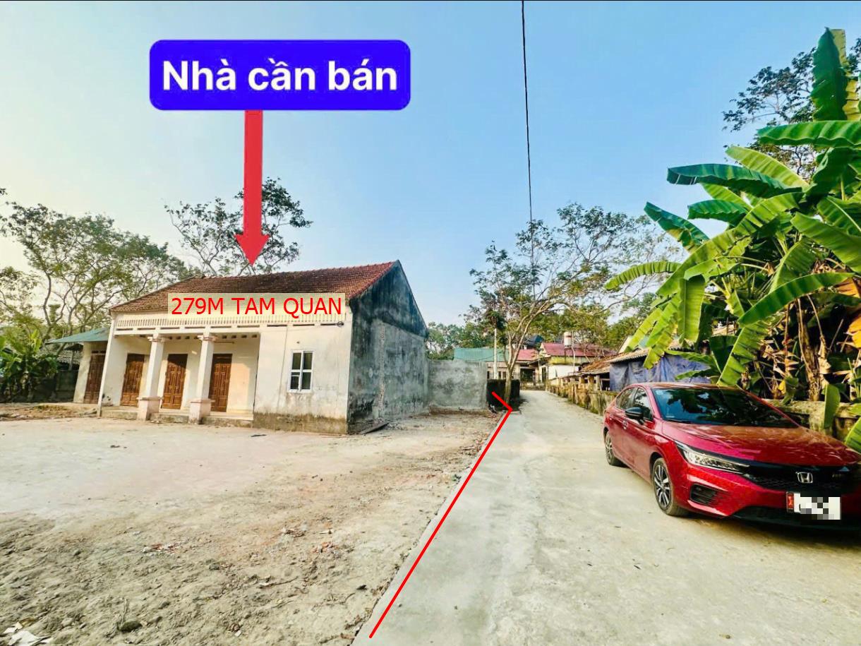 Hình ảnh Bán Lô Đất 279m Tam Quan Tam Sẵn Nhà Bám Đường Bê Tông Ô Tô Váo Tận Đất Đầy Đủ Tiện Ích Giá Đầu