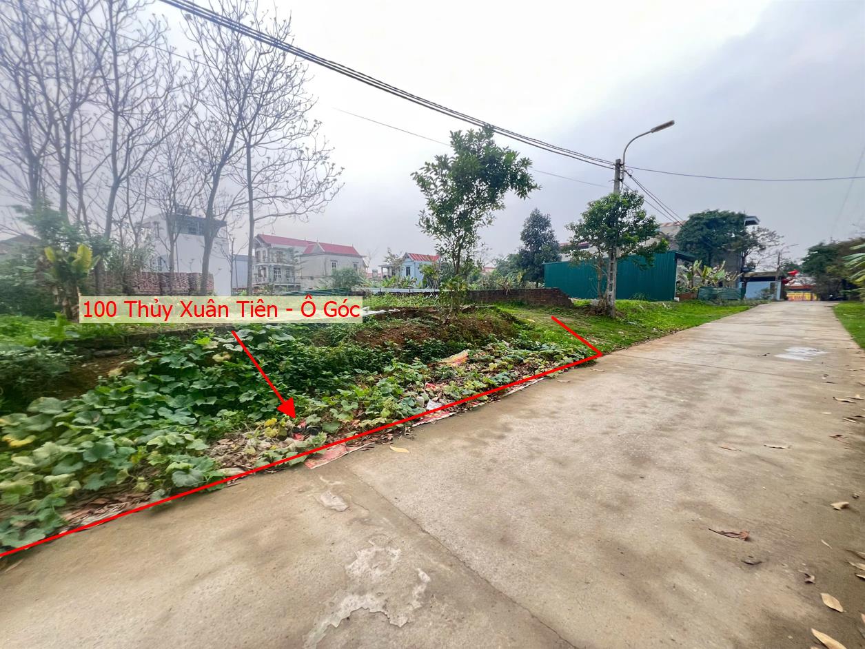 Hình ảnh Bán Lô Góc 2 Mặt Tiền Full Thổ Cư Đường Ô Tô Tránh Tại Thủy Xuân Tiên 