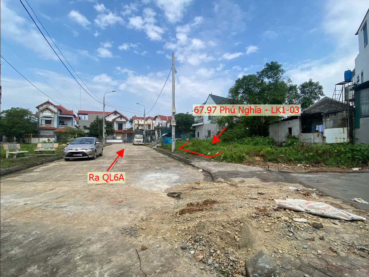 Hình ảnh Bán Đất Đấu Giá Khu Rộc Lác Phú Nghĩa Sát Trục Kinh Doanh Ngay Trung Tâm Xã Phú Nghĩa 