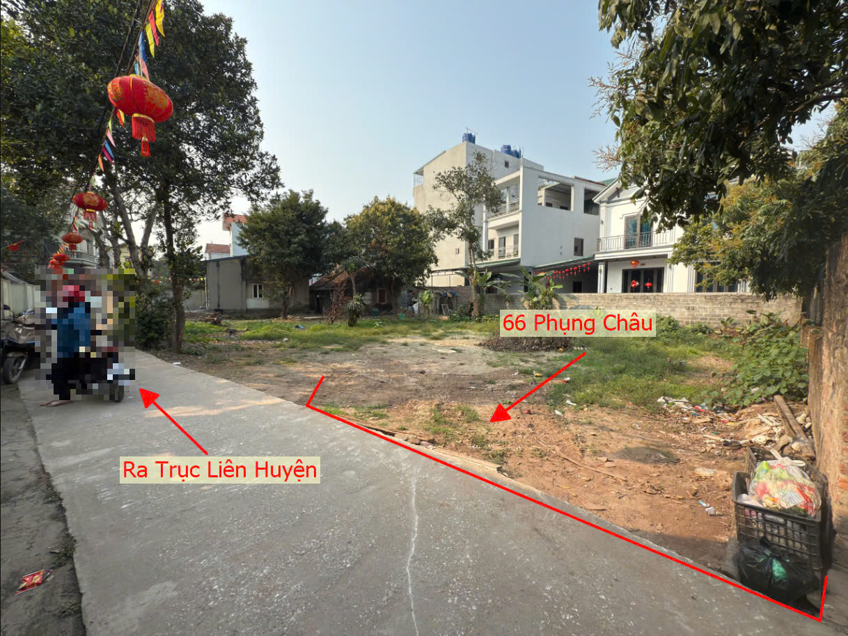 Hình ảnh Nhỉnh Tỷ Sở Hữu Lô Đất Phụng Châu Gần Trục Chính KInh Doanh Và Trường TDTT