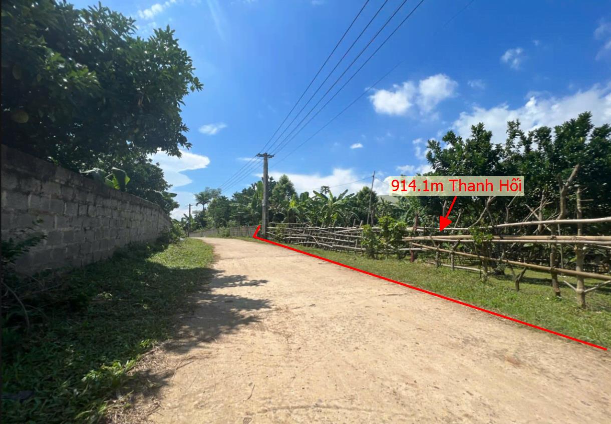 Hình ảnh Bán Lô Đất 941.1m Tại Thanh Hối Tân Lạc Bám Đường Bê Tông Ô Tô Vào Tận Đất Dân Cư Đông Đúc Thân Thiện View Cánh Đồng Thoáng Mát Giá Đầu Tư