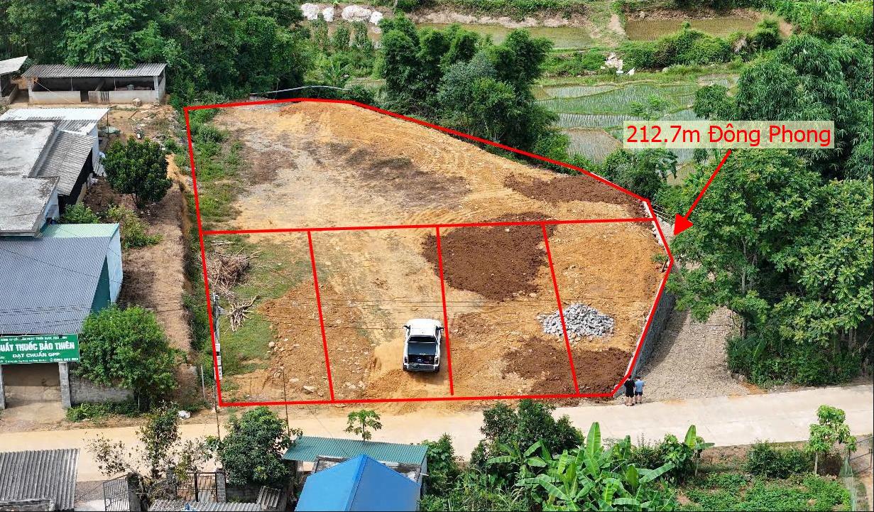 Hình ảnh Bán Lô Đất 212.7m Tại Đông Phong Cao Phong Bám Đường Bê Tông Ô Tô Vào Tận Đất Dân Cư Đông Đúc Giá Đầu Tư
