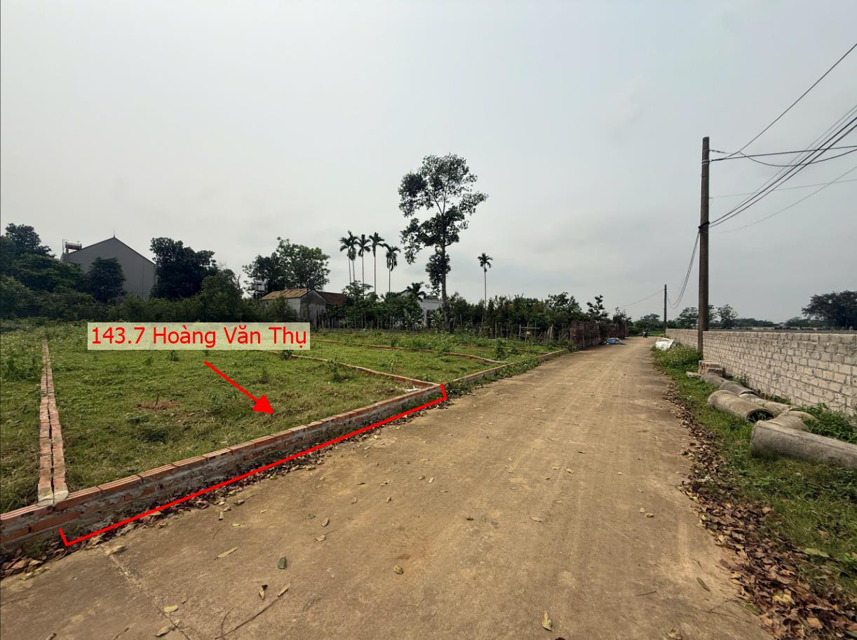 Hình ảnh Bất Động Sản Trần Phú Bán Đất Phân Lô Hoàng Văn Thụ Đường Thông Ô Tô Ngay Gần Trục Chính Kinh Doanh Liên Xã