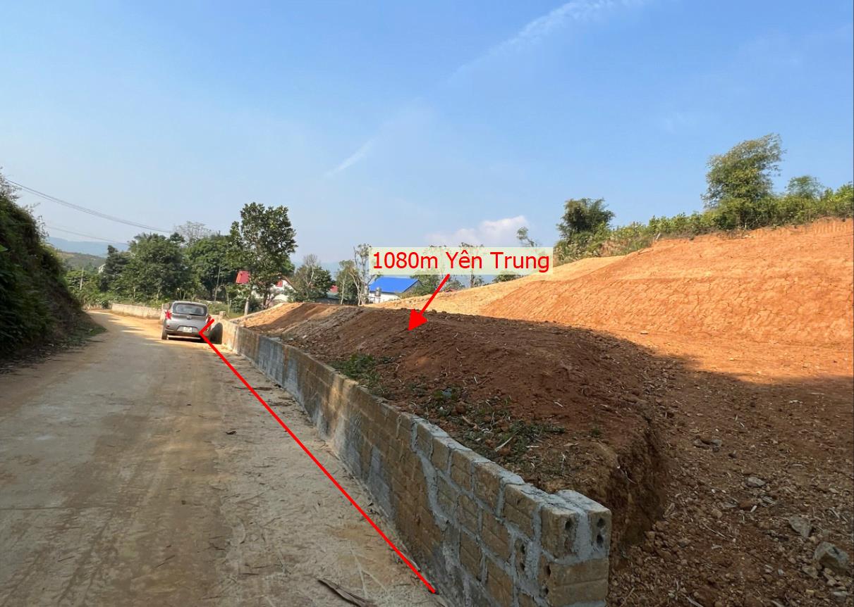 Hình ảnh Bán Lô Đất 1080m Tại Yên Trung Thạch Thất Bám Đường Bê Tông Ô Tô Vào Tận Đất View Thoáng Mát Giá Đầy Tư